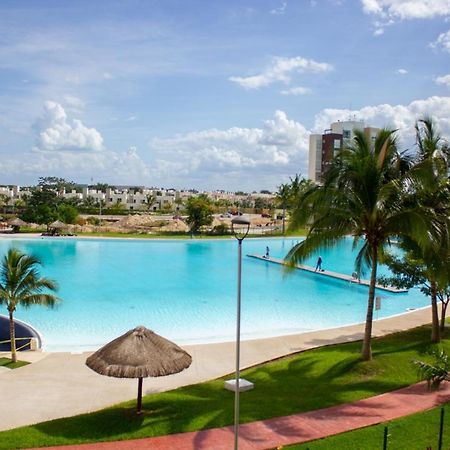 Departamento En Cancun Con 7 Albercas Tipo Playa Y Laguna Dış mekan fotoğraf